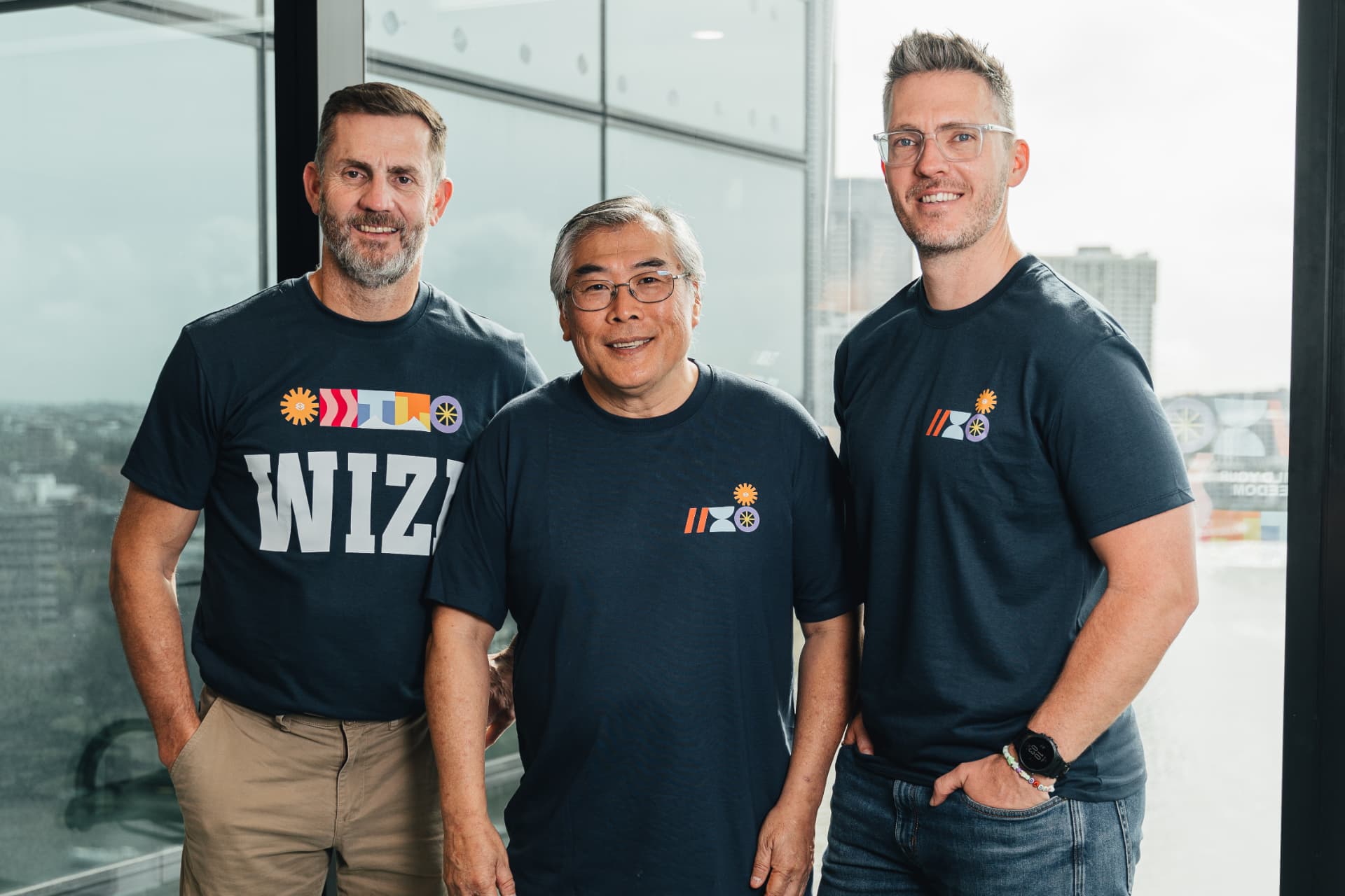 Wize founders Ed Chan, Jamie Johns and Bren Ward